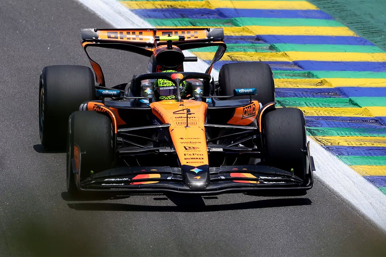 F1サンパウロGP FP1:ランド・ノリスがトップタイム、角田裕毅は最下位