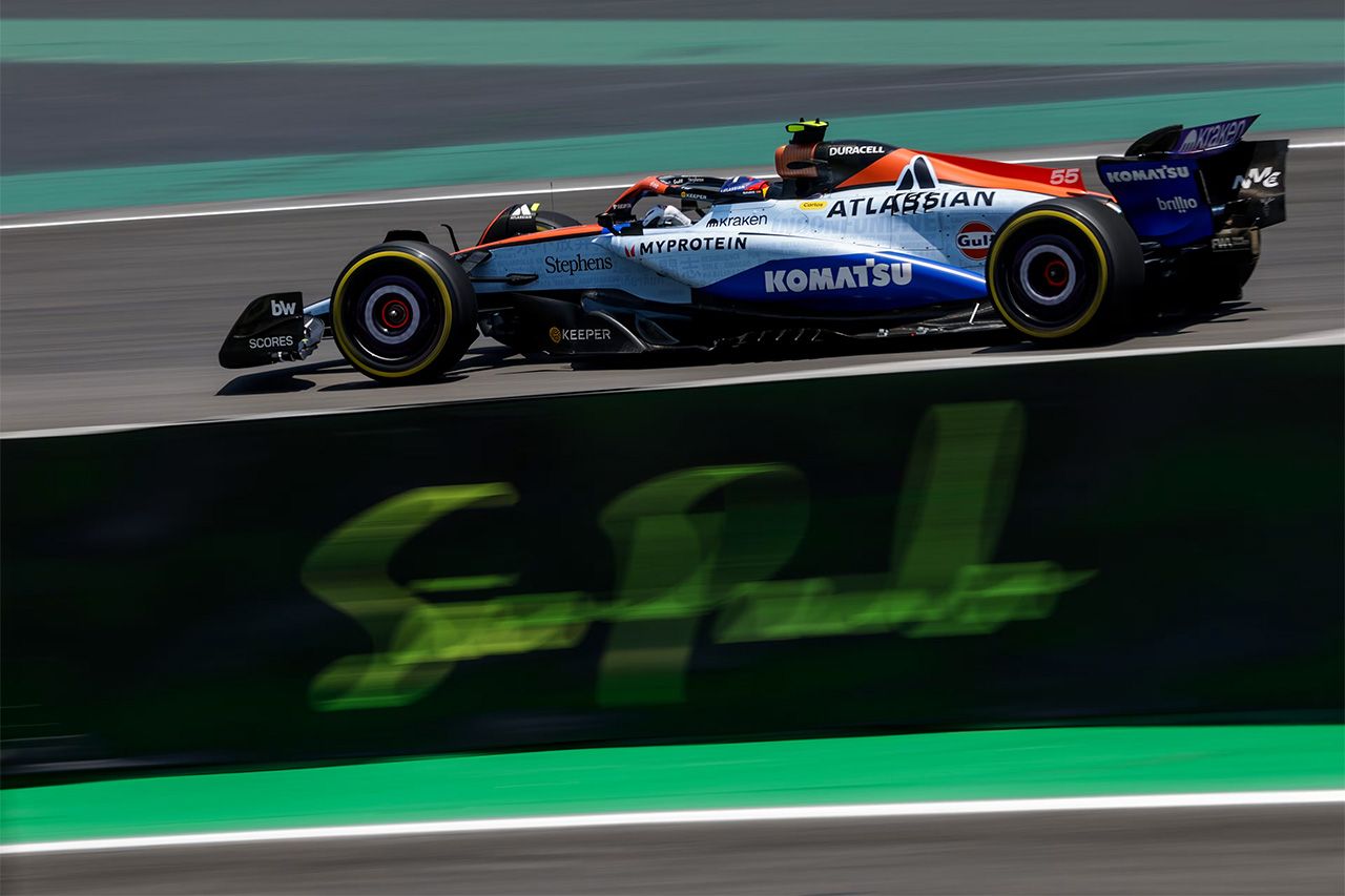 F1サンパウロGP スプリント予選 展開:ノリス圧巻ポール、アントネッリ2番手