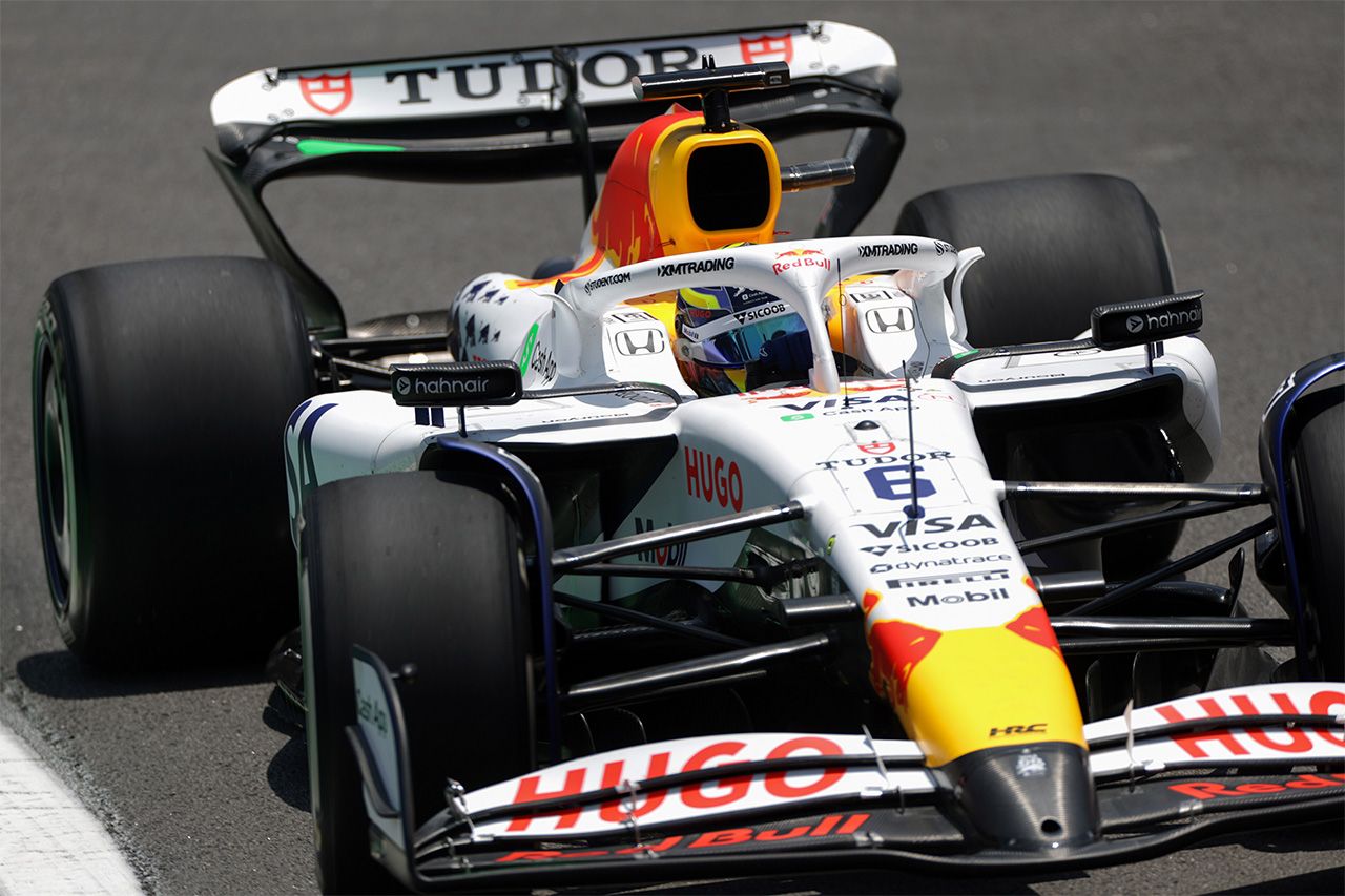 アイザック・ハジャー(ビザ・キャッシュアップ・RB・フォーミュラワン・チーム) F1 ブラジルグランプリ