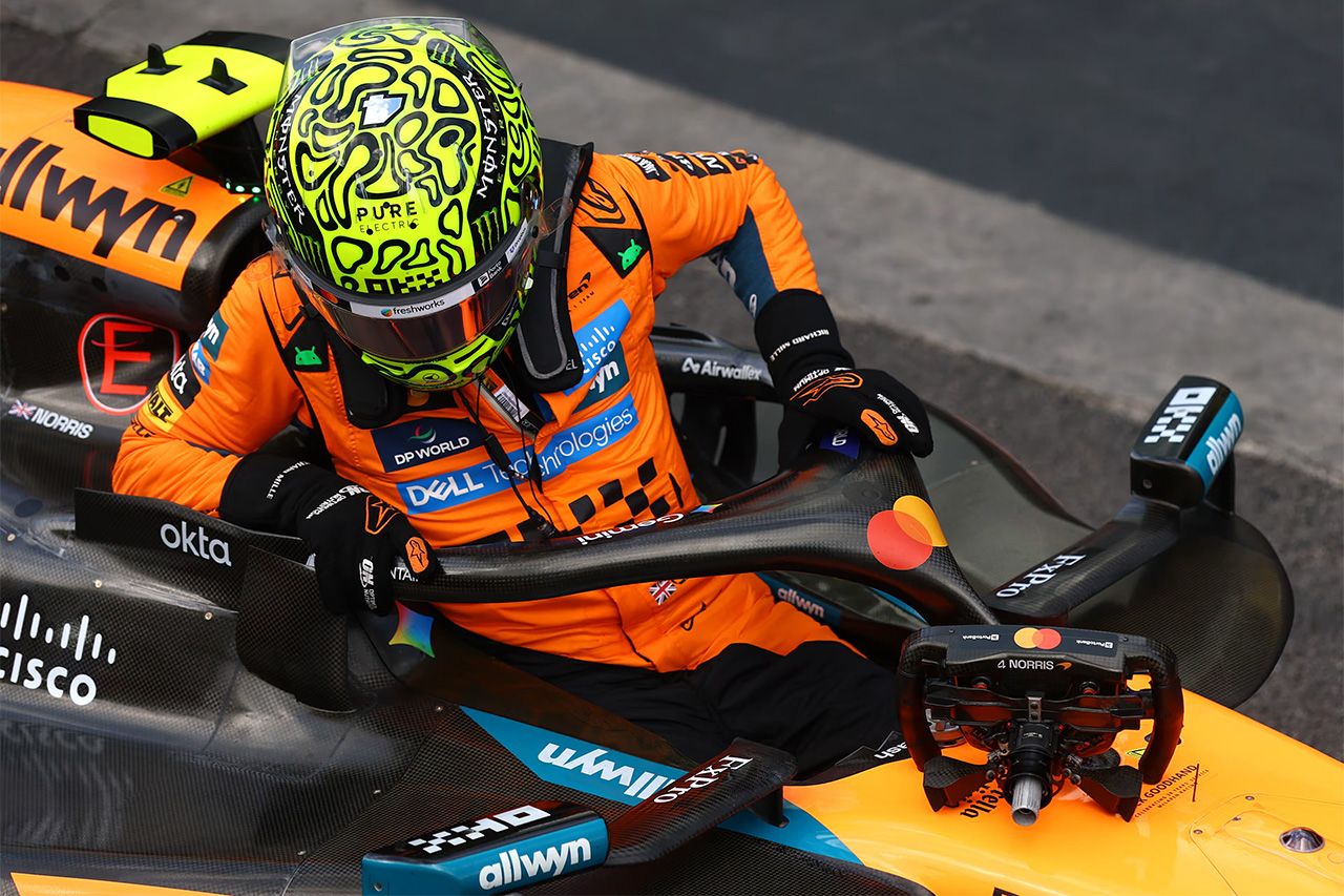 ランド・ノリス （マクラーレン） ブラジルグランプリ F1