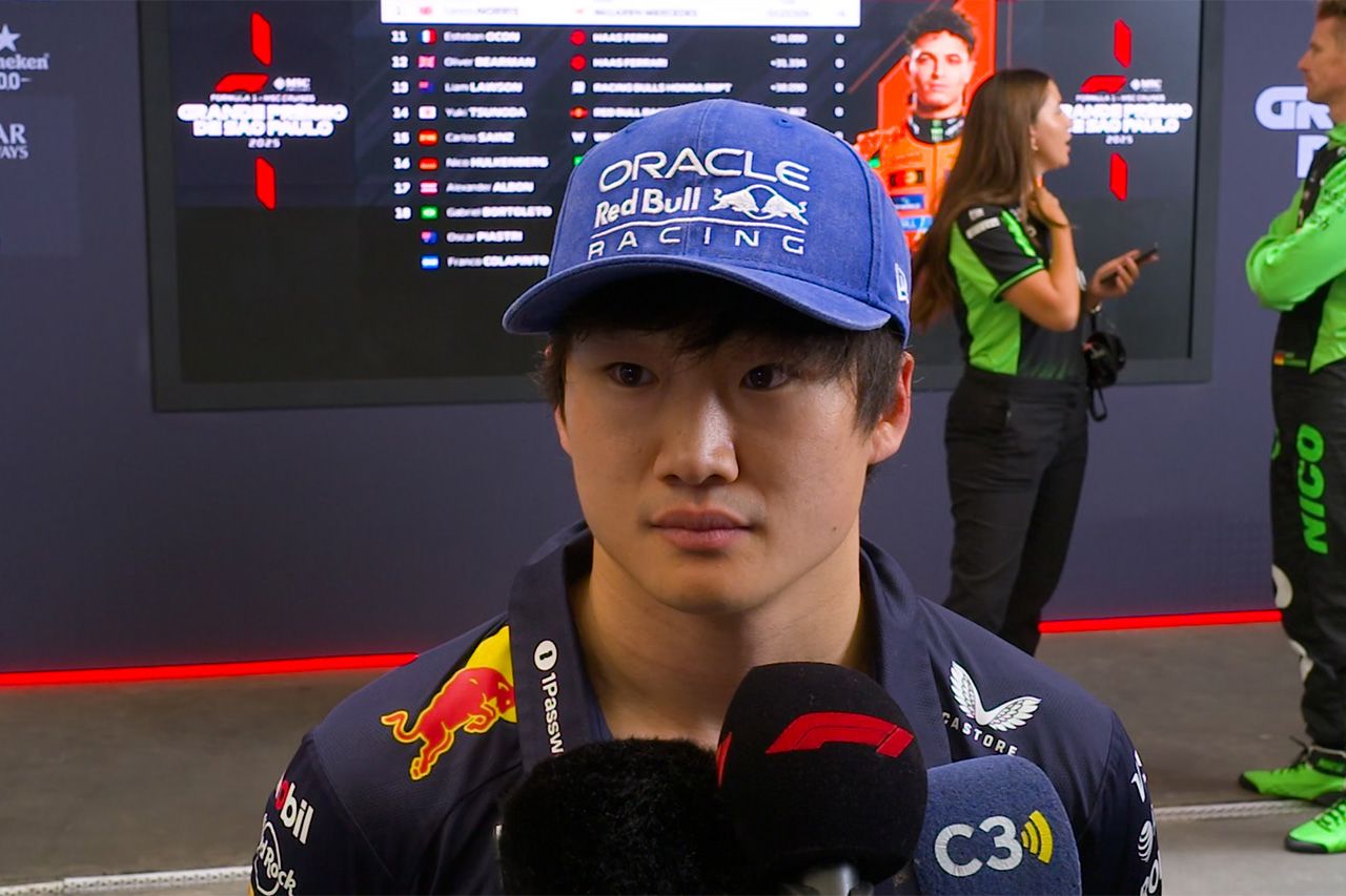 角田裕毅 F1サンパウロGPスプリント「データを取ることがメインの目的だった」