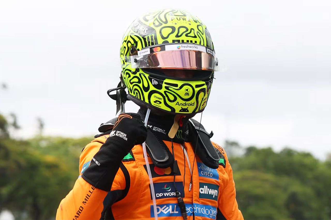 F1サンパウロGP 決勝:ランド・ノリス今季7勝目 角田裕毅はペナルティに泣く