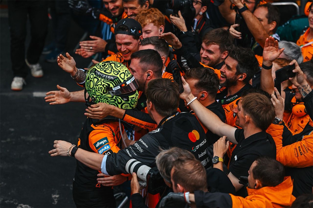 2025年F1ポイントランキング(第21戦サンパウロGP終了):ノリスが主導権