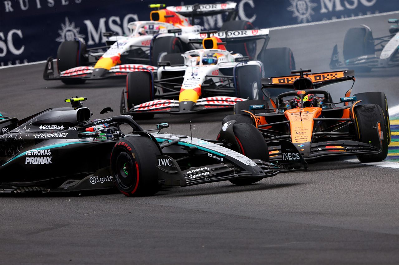 オスカー・ピアストリ ターン1での動きを正当化「消えるわけにもいかないしね」