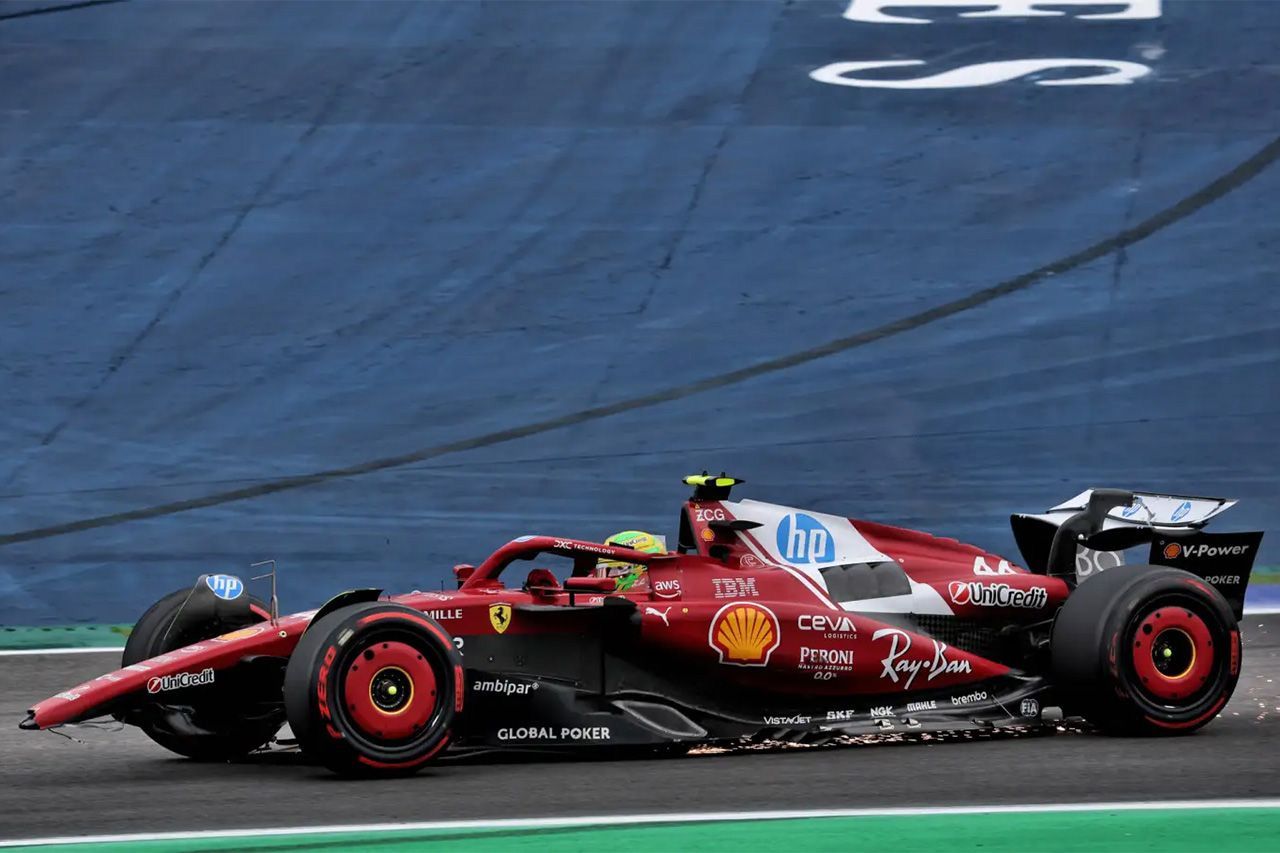 ルイス・ハミルトン（スクーデリア・フェラーリ） ブラジルグランプリ