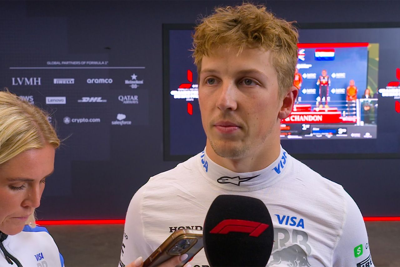 リアム・ローソン F1サンパウロGP決勝「1ストップ戦略を完璧にマネジメント」