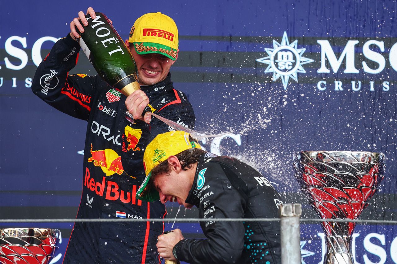 マックス・フェルスタッペン 「タイヤが過熱してアントネッリに迫れなかった」