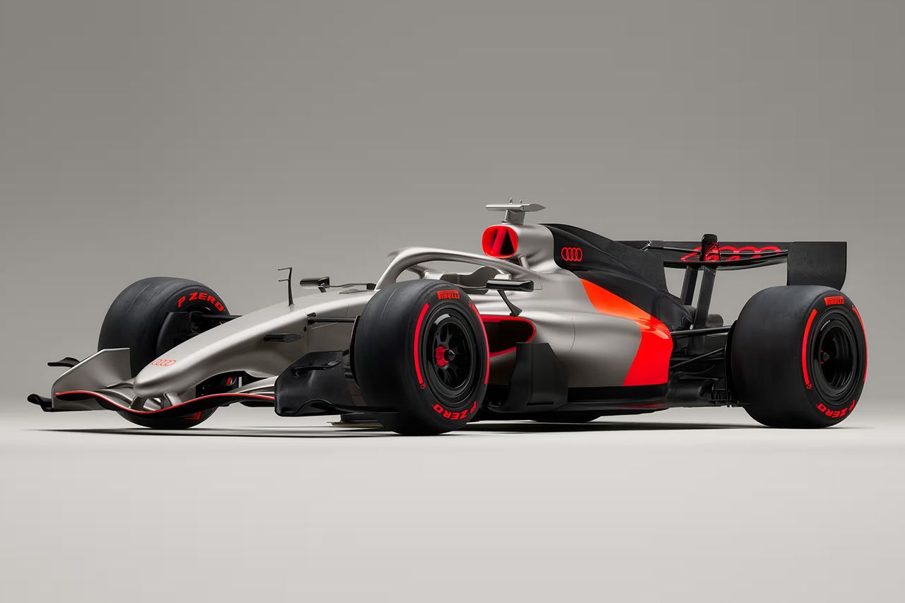 アウディ、2026年F1マシン『R26』のコンセプトリバリー公開「勝つために来た」