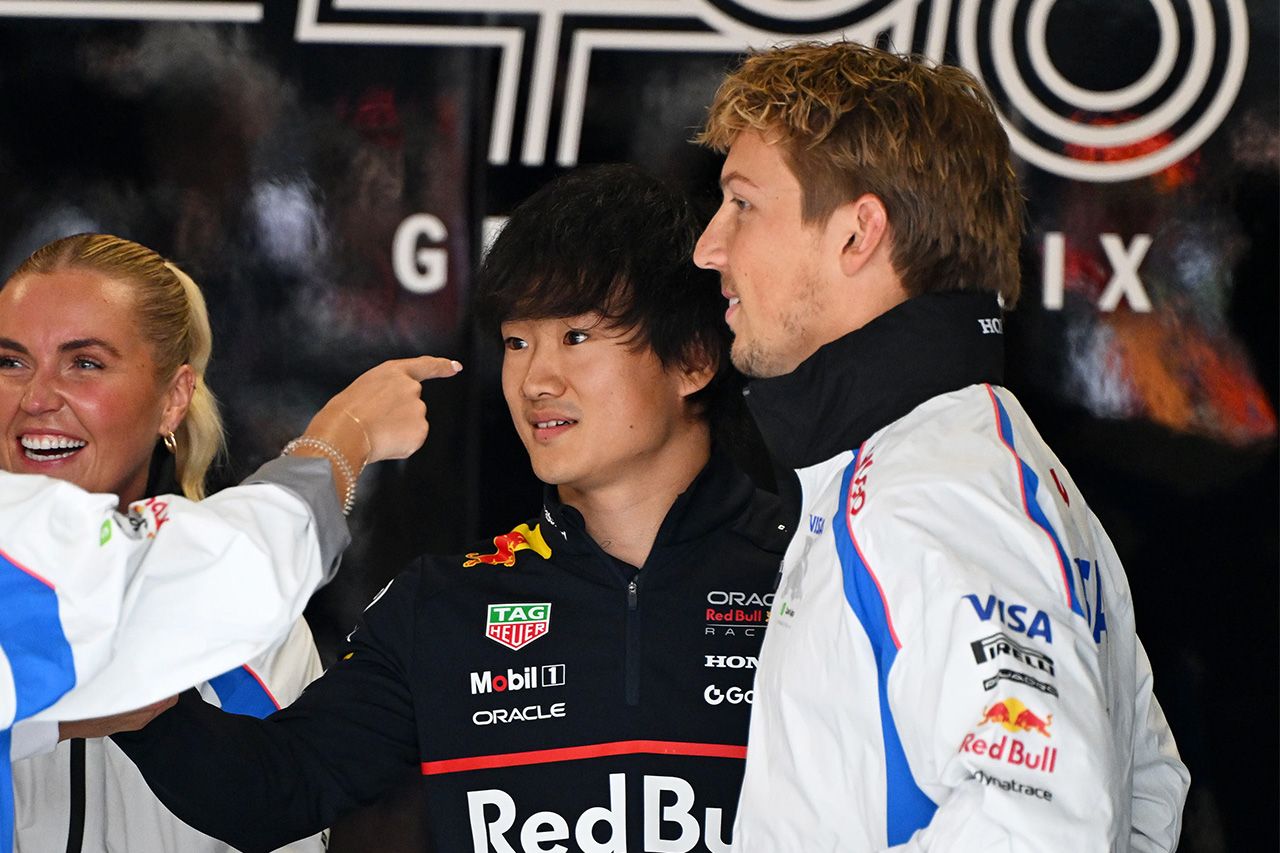 角田裕毅 レーシングブルズ/ビザ・キャッシュアップ・RB・フォーミュラワン・チーム