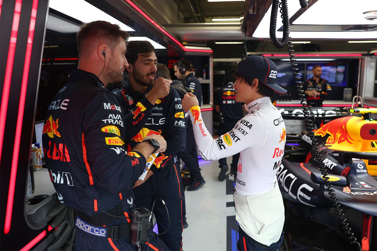 角田裕毅 レッドブル F1