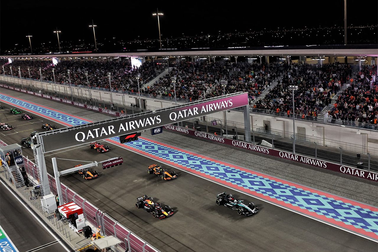 F1カタールGP タイヤは最大25周までに制限 ピレリが強制2ストップを明言