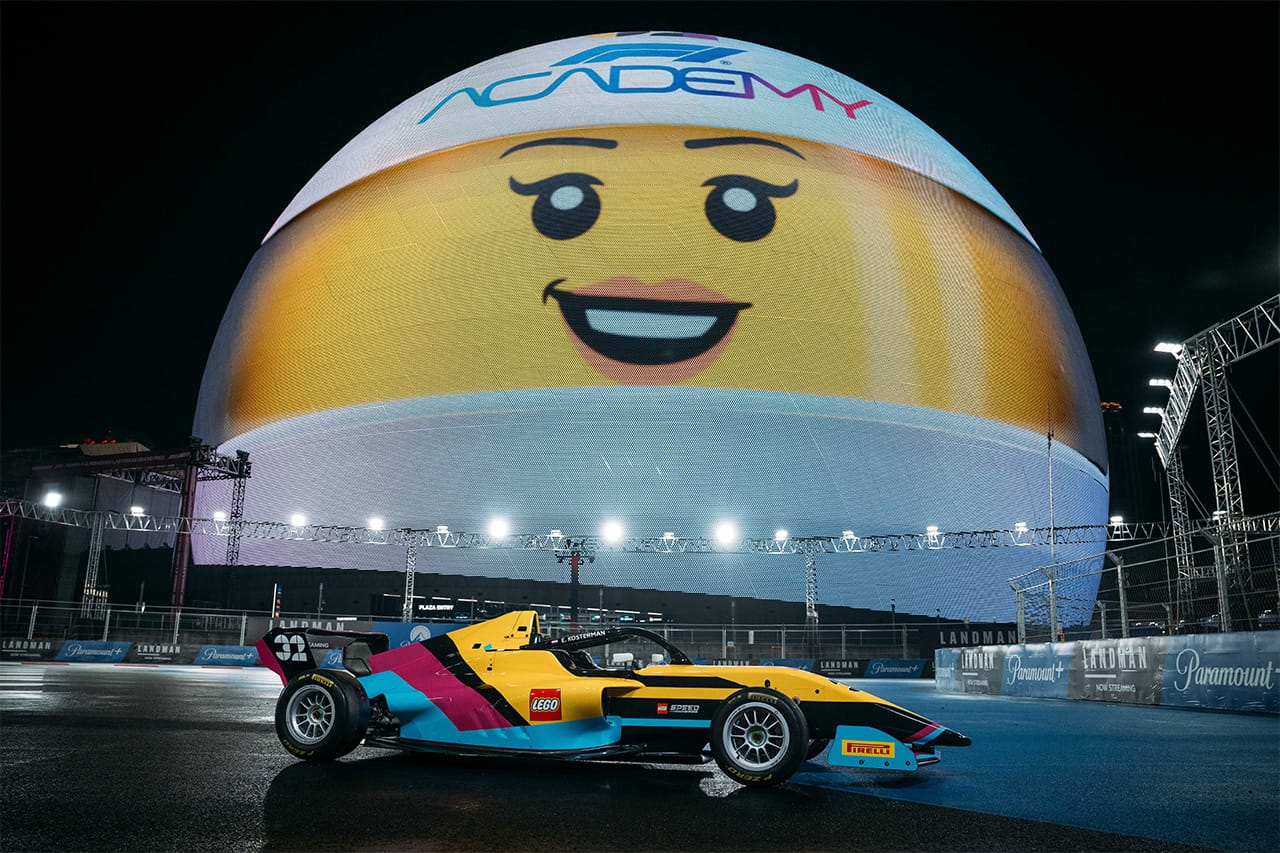 F1アカデミーとLegoが新契約 2026年にレゴ・リバリー車が参戦へ
