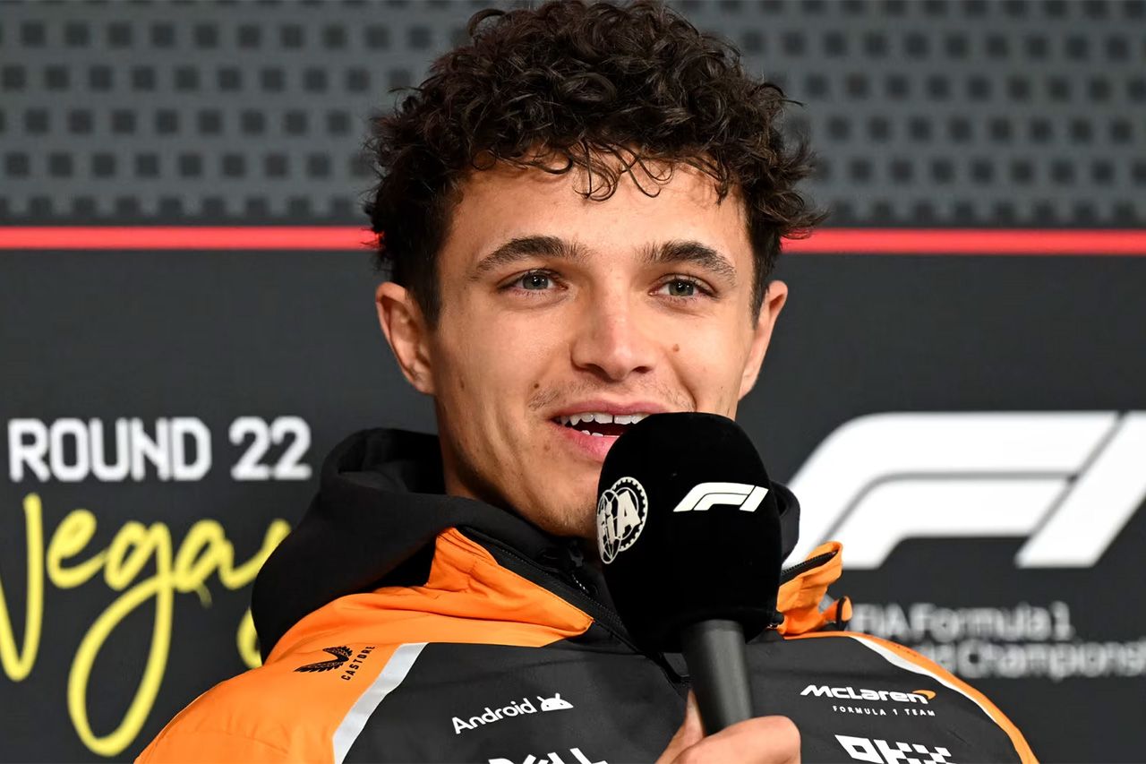 ランド・ノリス「今週末は簡単じゃない」 連勝中でもF1ラスベガスGPに警戒感