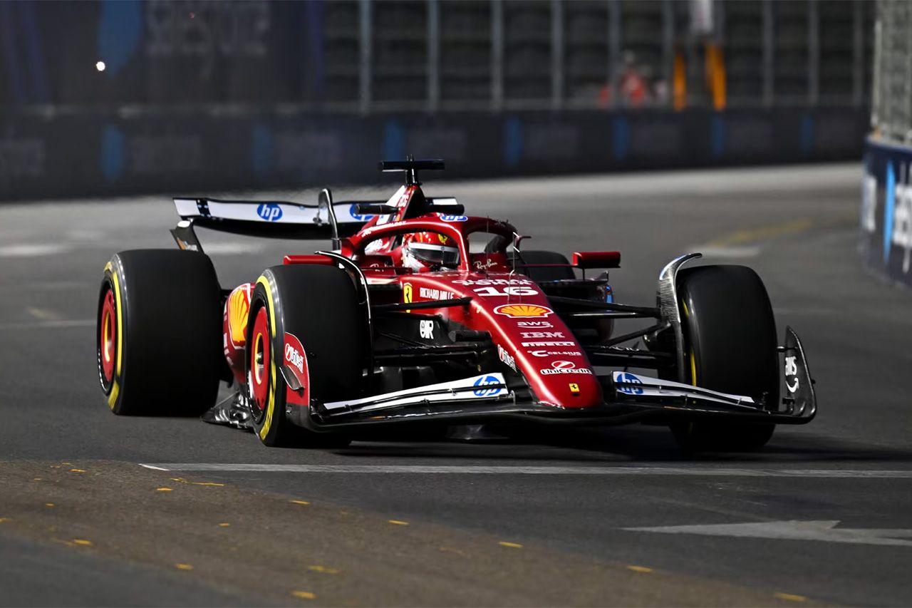 F1ラスベガスGF FP1結果：フェラーリが先制、角田裕毅が3番手の好発進