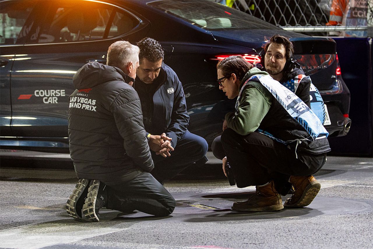 F1ラスベガスGP：FIAが夜通しマンホール再点検と追加溶接措置を実施