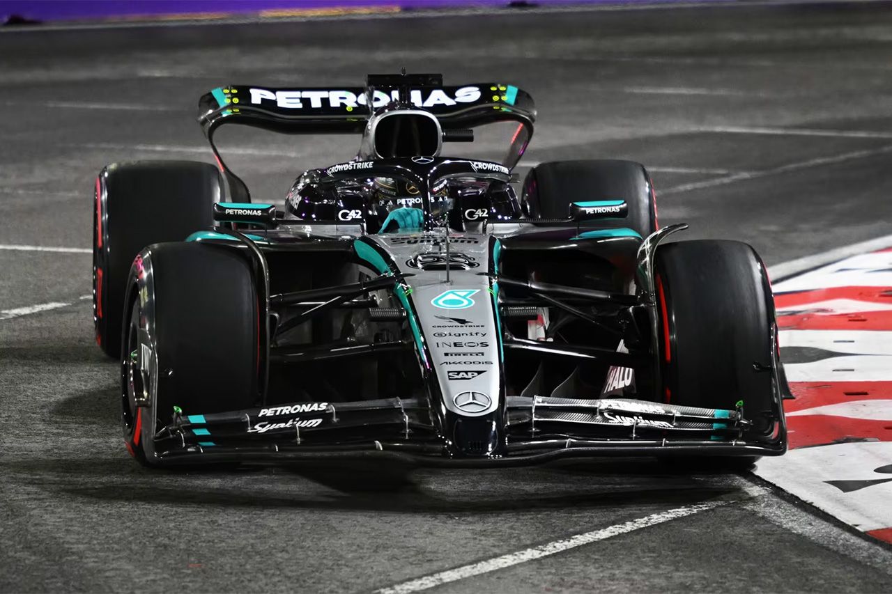 F1ラスベガスGP FP3：ラッセル最速、角田裕毅は黄旗にも阻まれ18番手