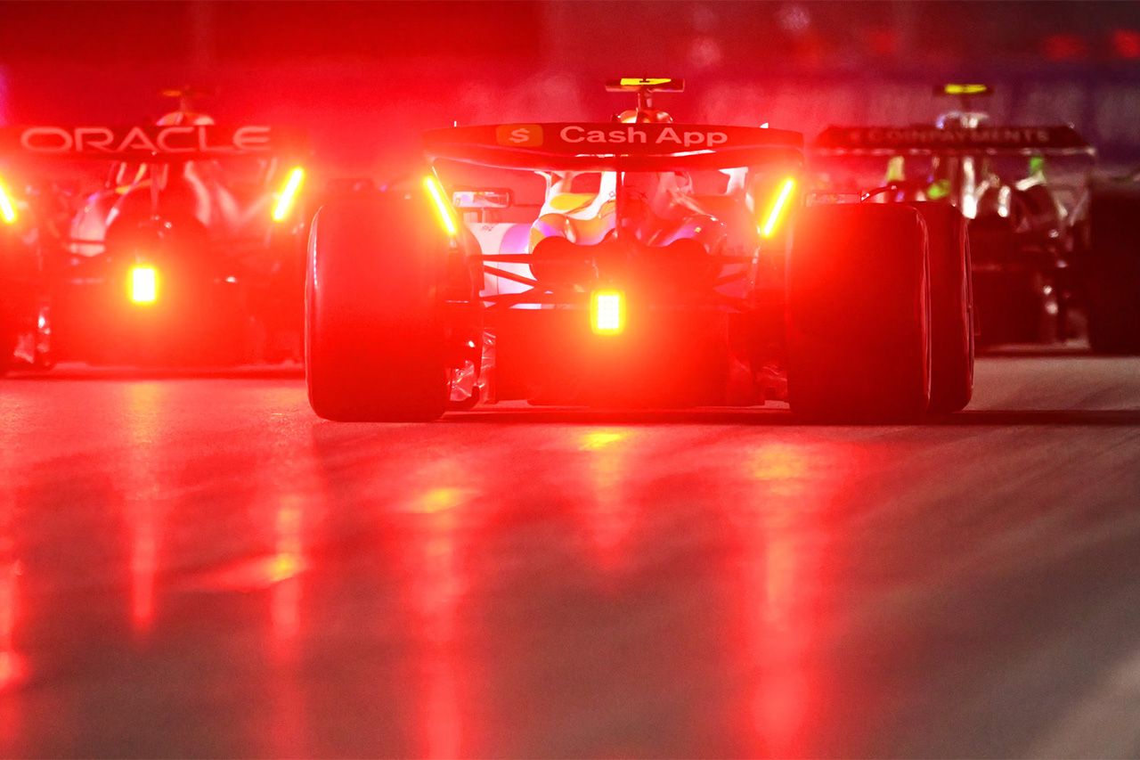 F1ラスベガスGP 予選 展開：雨の乱戦でノリスが圧巻PP 角田裕毅Q1敗退