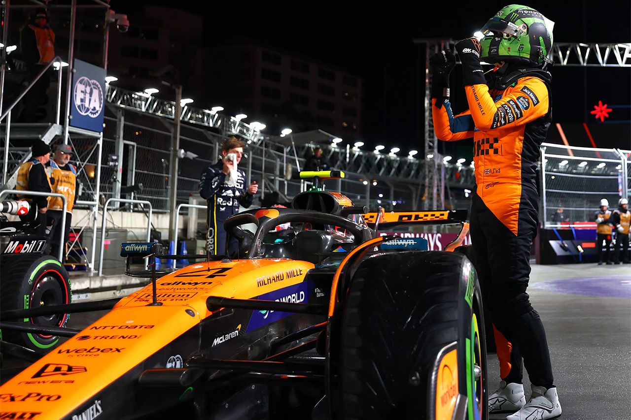 ランド・ノリス(マクラーレン) ラスベガスグランプリ