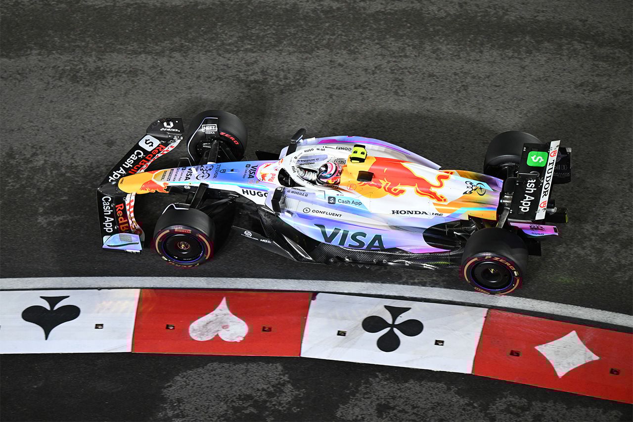 リアム・ローソン（ビザ・キャッシュアップ・RB・フォーミュラワン・チーム） ラスベガスグランプリ