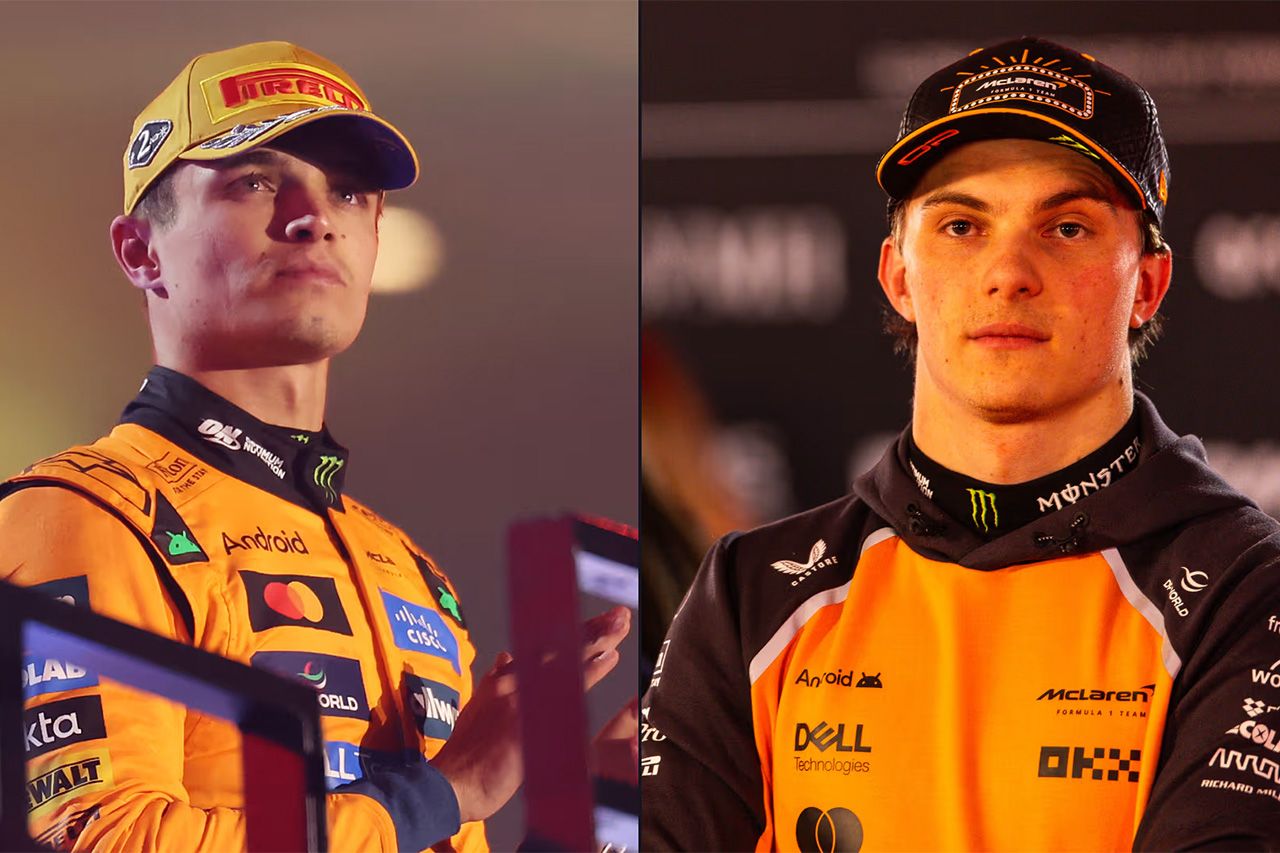 F1ラスベガスGP：ノリスとピアストリが失格 スキッドブロック規定違反