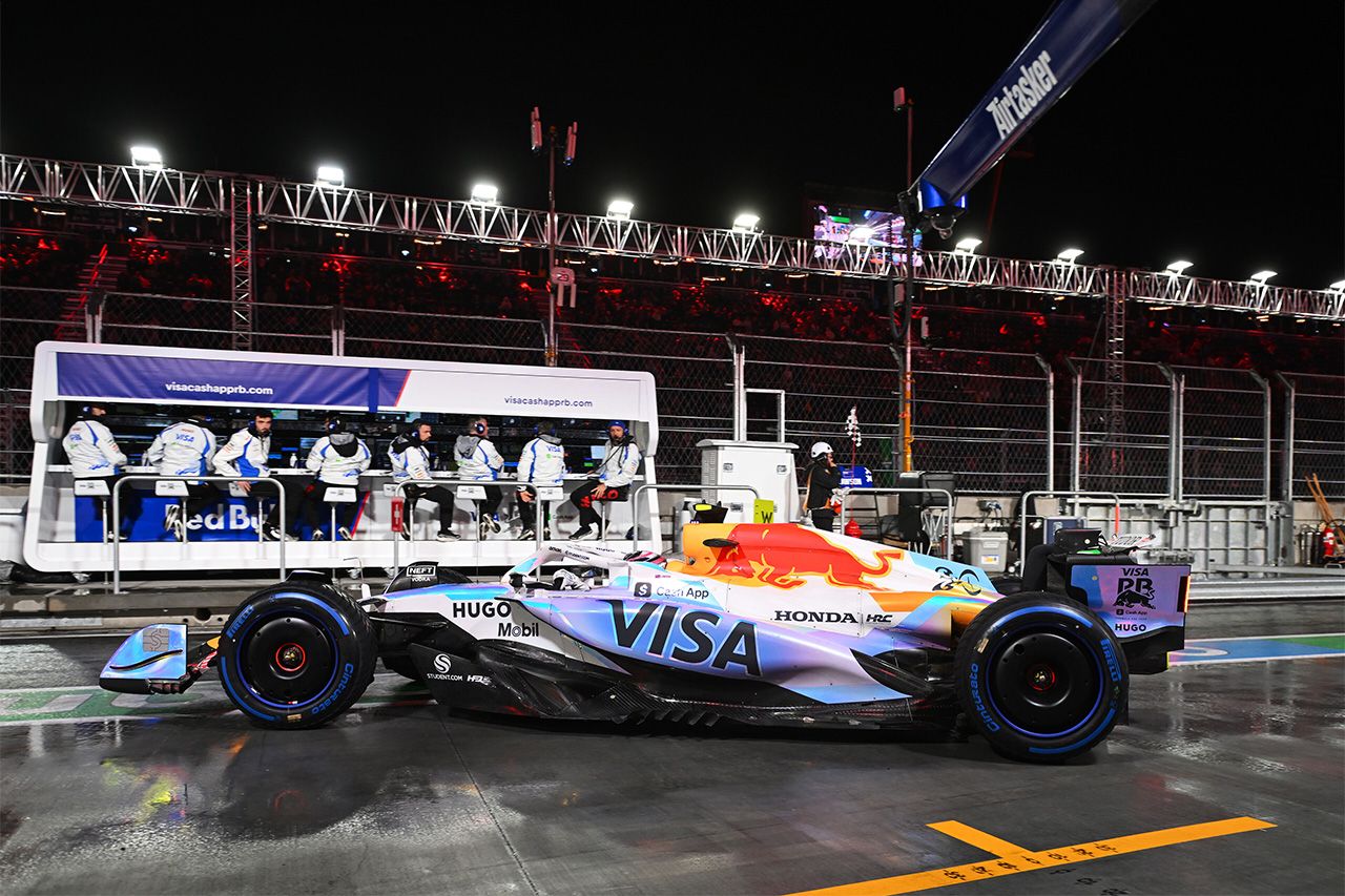 レーシングブルズ F1ラスベガスGP予選で躍進「攻めの戦略が結果に直結」