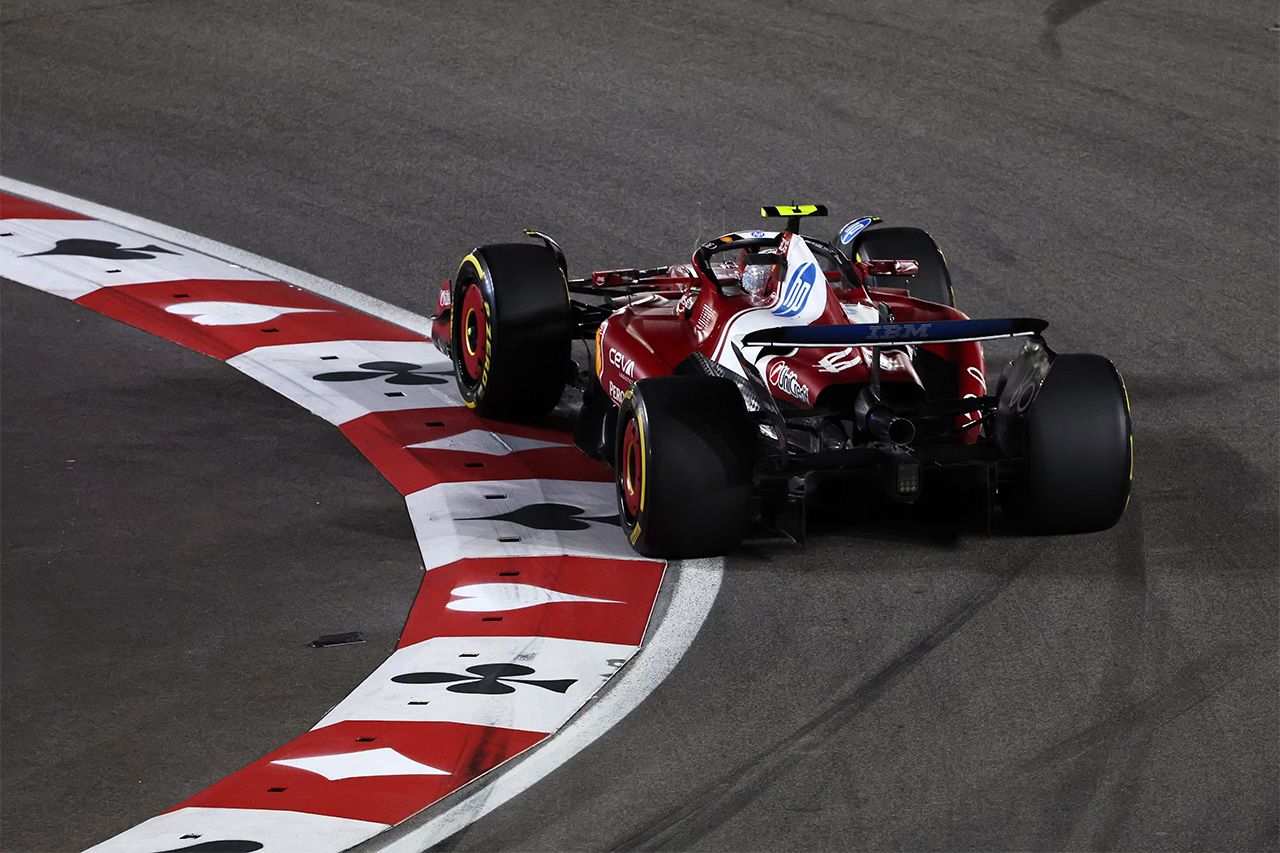 ルイス・ハミルトン（スクーデリア・フェラーリ） ラスベガスグランプリ