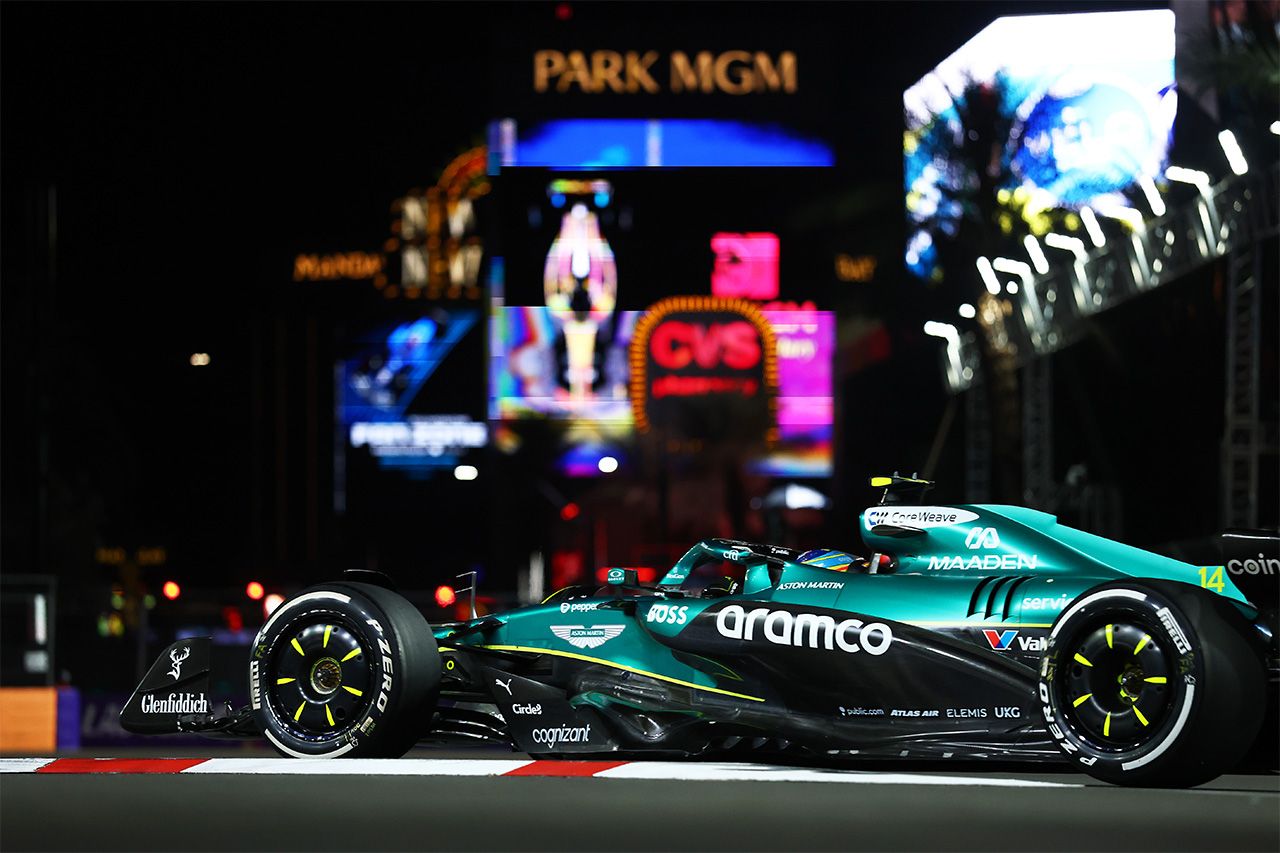 フェルナンド・アロンソ ラスベガスグランプリ