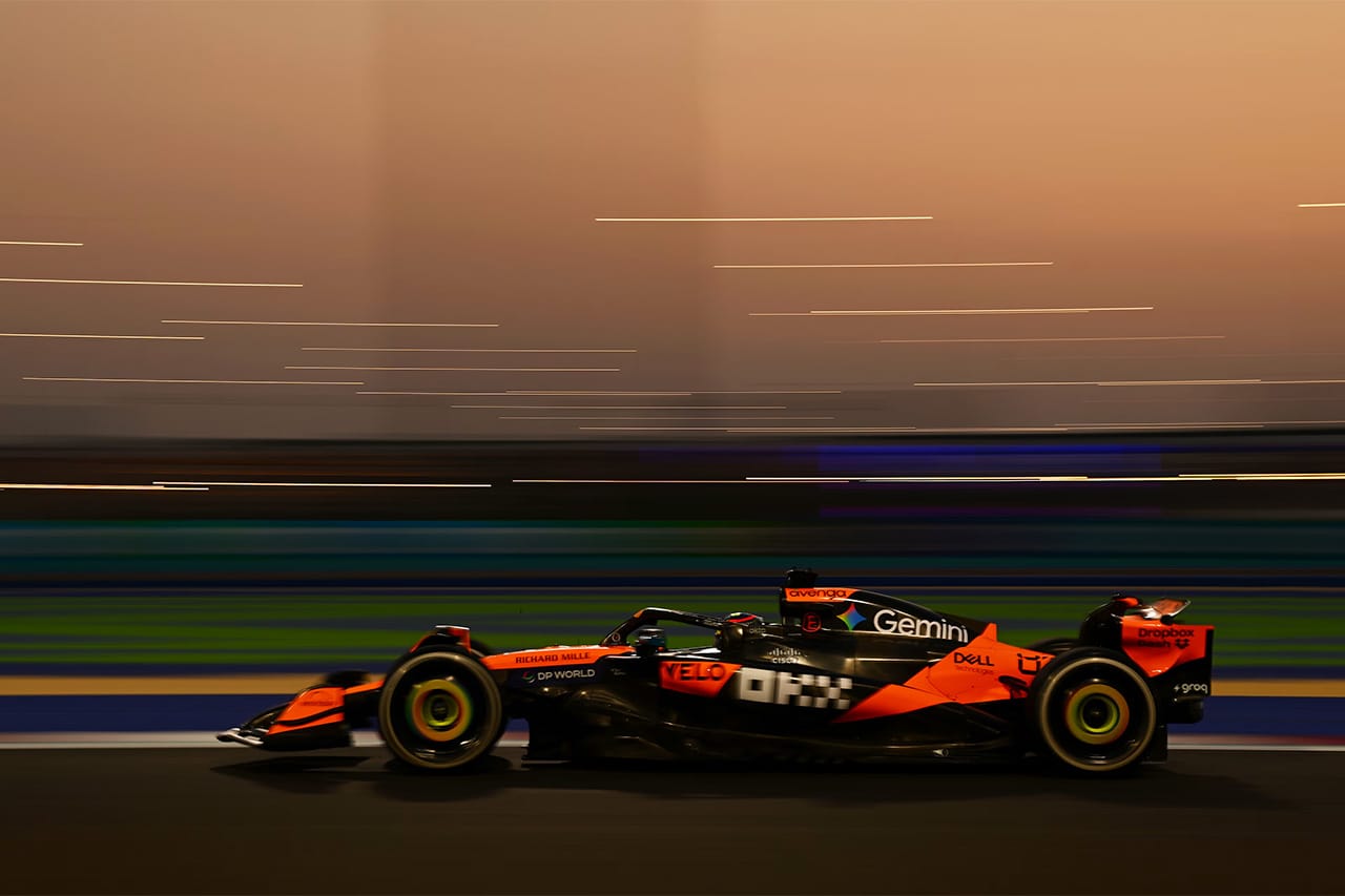 F1カタールGP フリー走行1 展開：マクラーレン勢が最速 ピアストリが先制