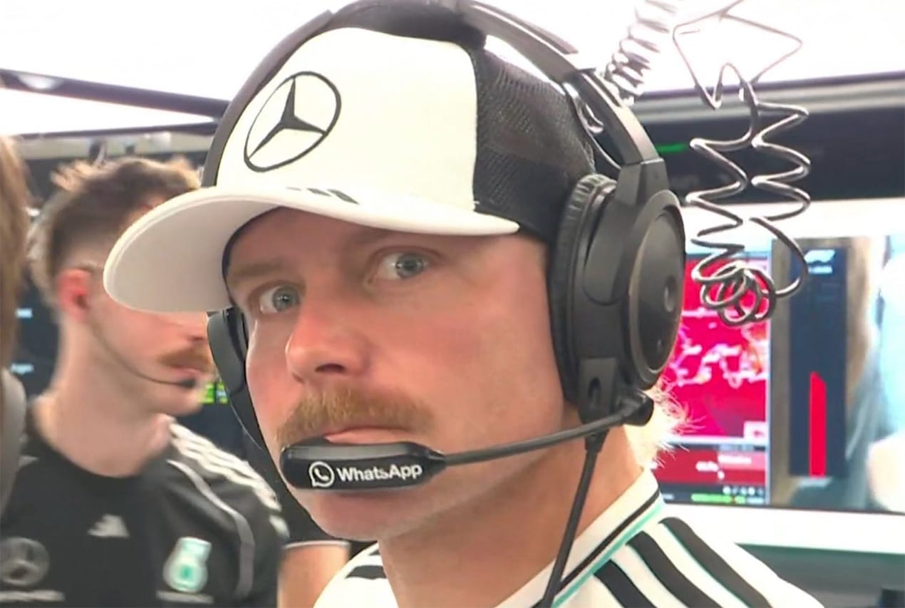 角田裕毅 F1無線に即ツッコミ「ボッタスが走ってるなんて知らなかったよ」
