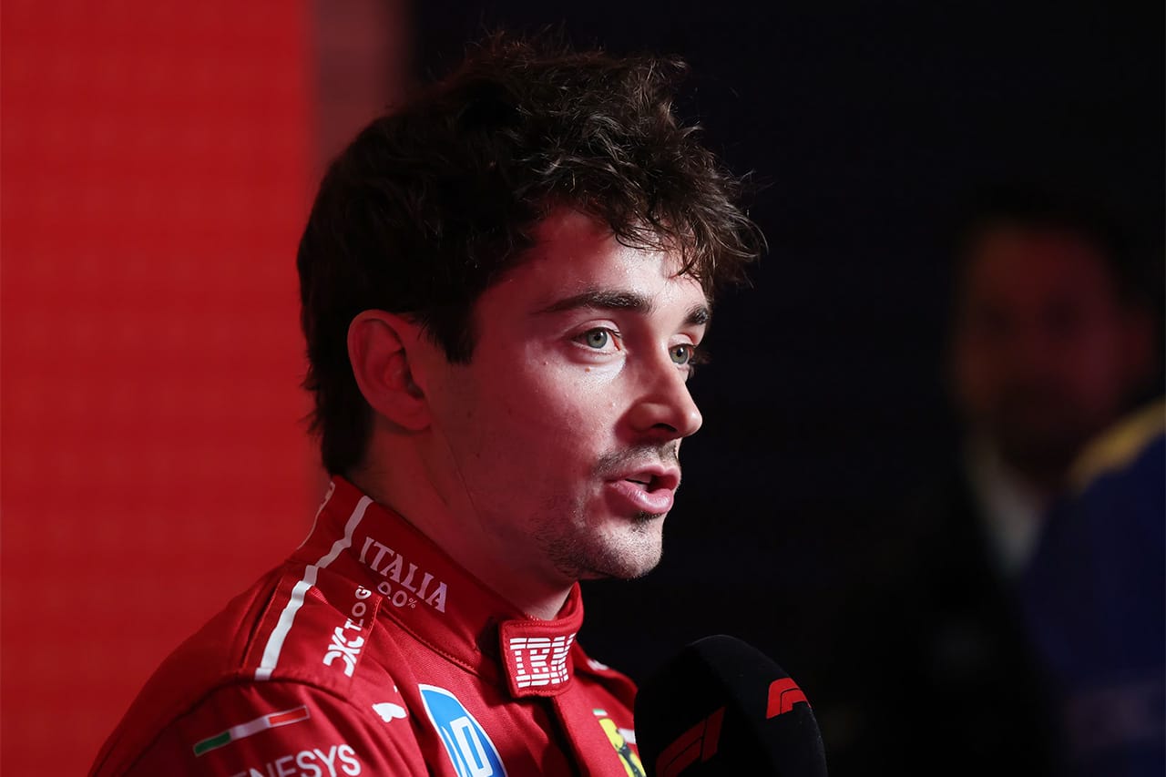 シャルル・ルクレール F1カタールGPスプリント予選「角田裕毅とは0.1秒以内」