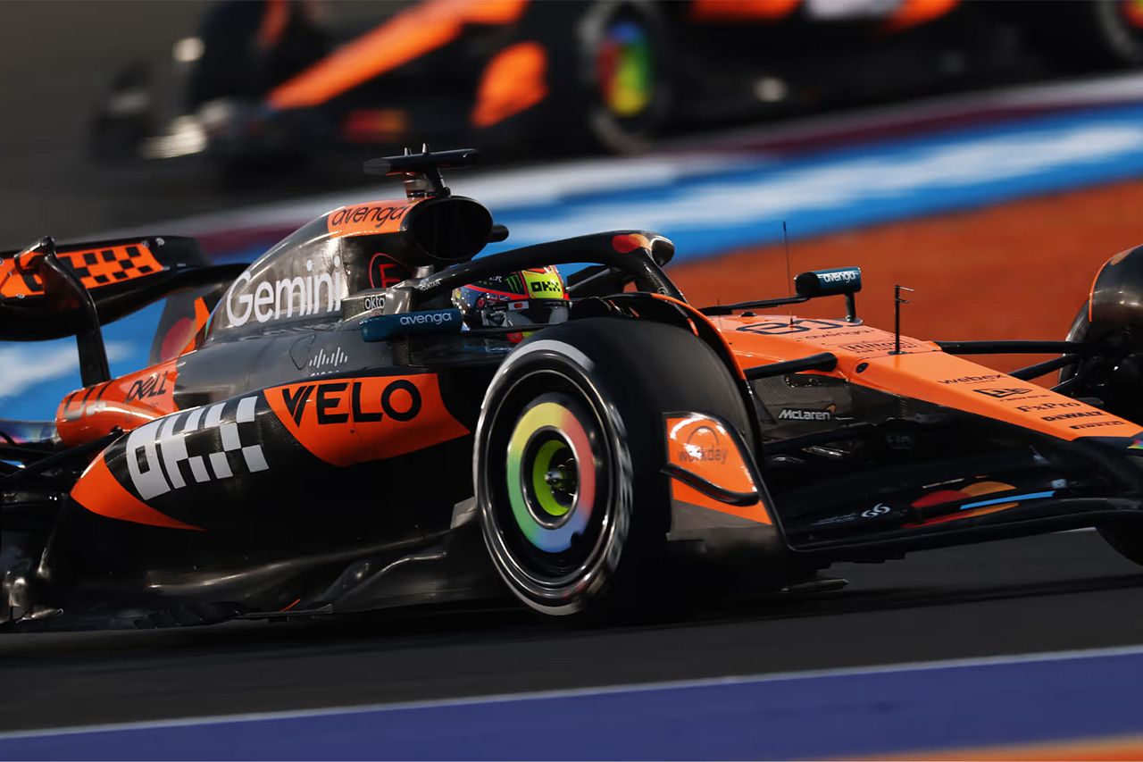 F1カタールGP FP1結果:オスカー・ピアストリが最速 角田裕毅は13番手