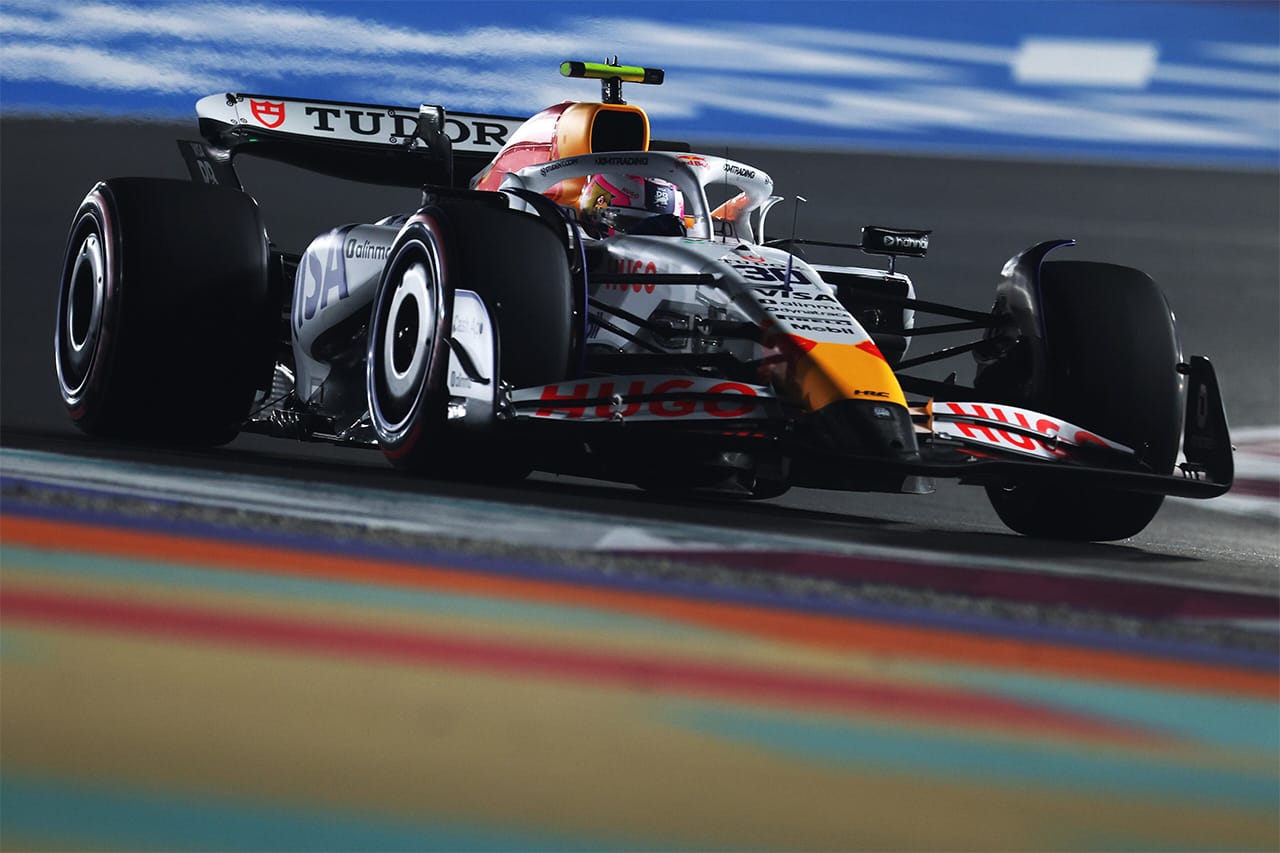 F1カタールGP 予選Q2：リアム・ローソンが12番手でQ2敗退