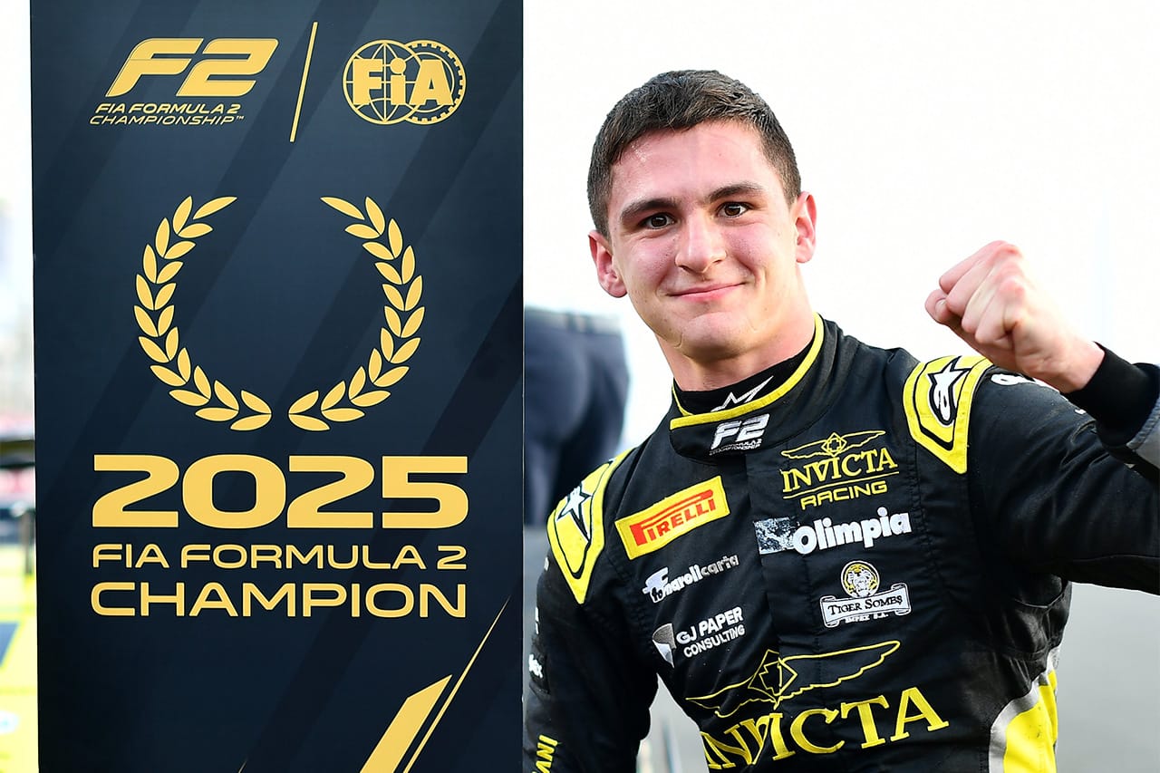 レオナルド・フォルナローリ、F2タイトル獲得：F3王者からの連覇達成