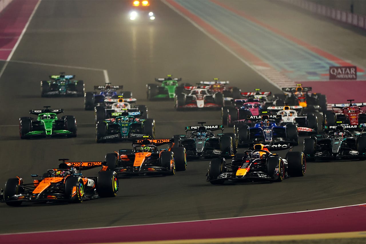 角田裕毅は10位 … F1カタールGP 決勝 結果・タイムシート