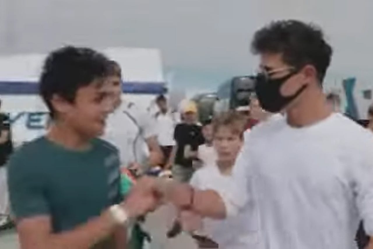 アービッド・リンドブラッドとランド・ノリス