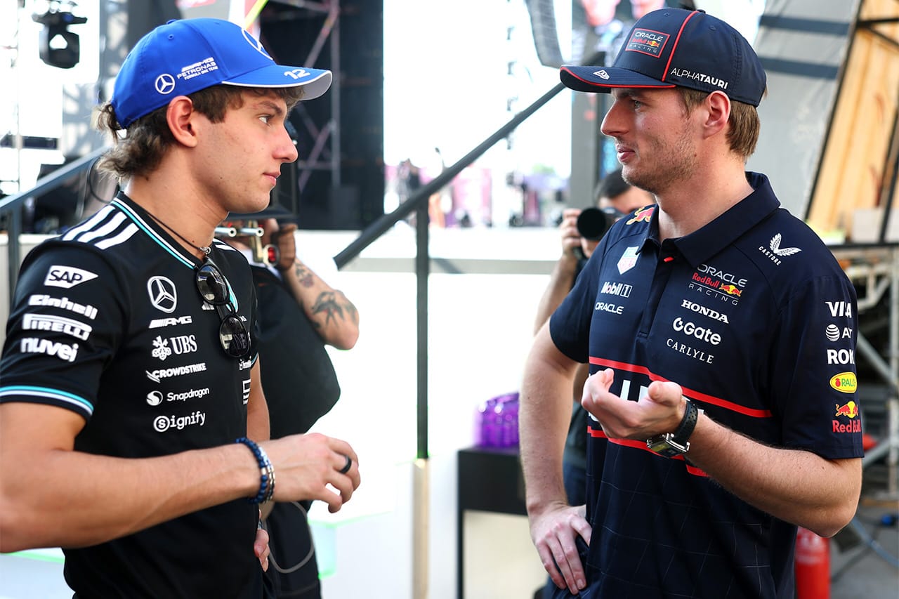 アントネッリ SNS中傷に苦悩…F1王者フェルスタッペンが裏で“救いの一言”