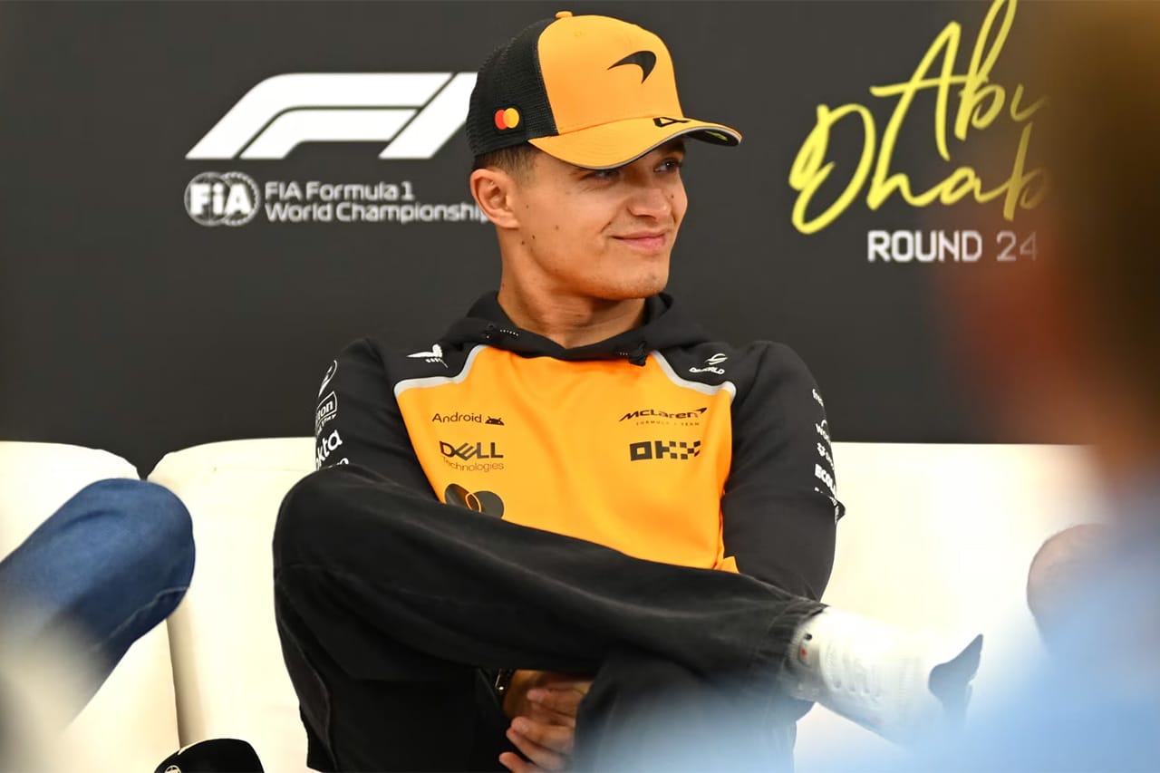 ランド・ノリス F1アブダビGP会見「いつも通り臨む。失うものは一番多い」