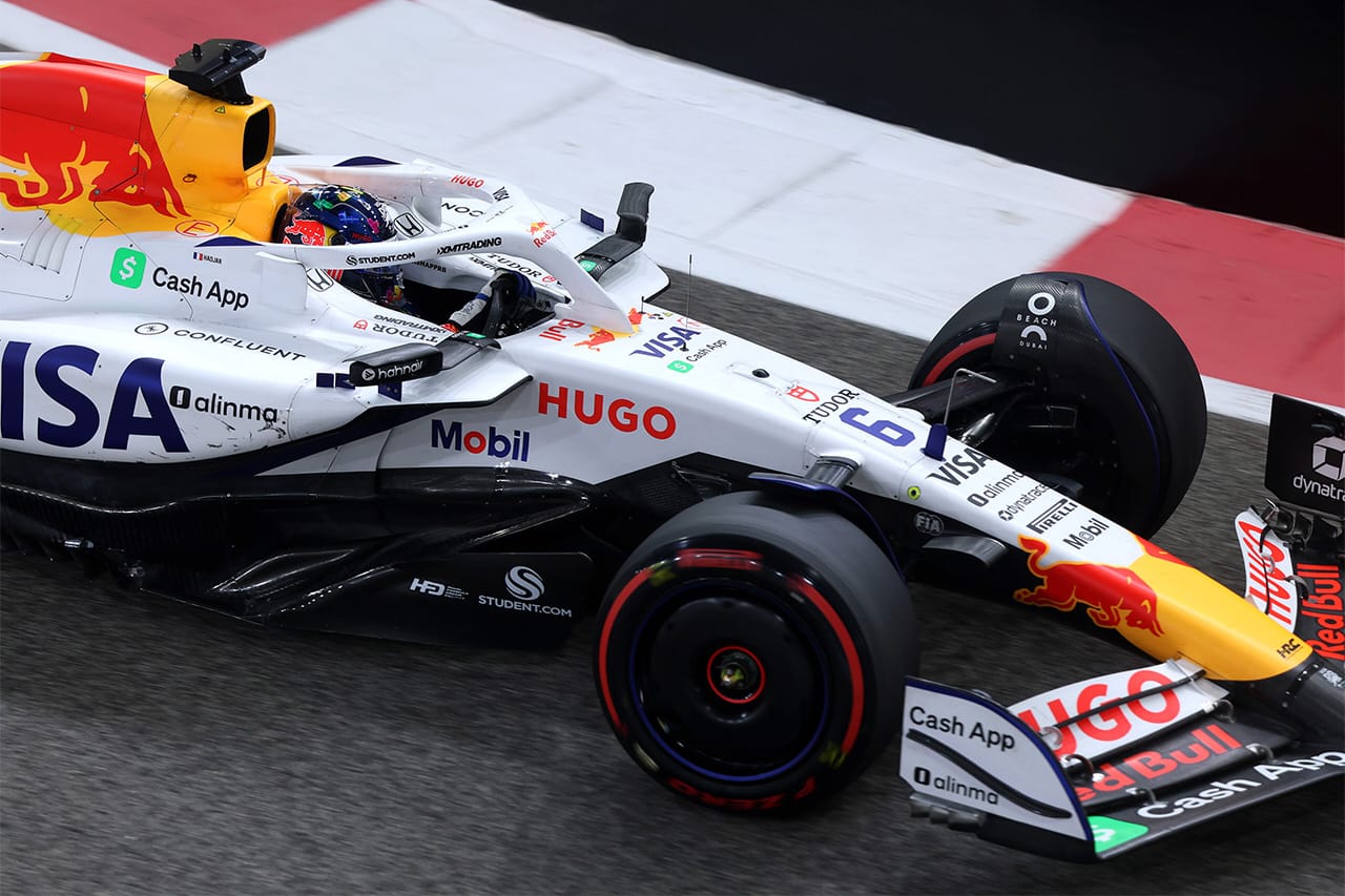 アイザック・ハジャー(ビザ・キャッシュアップ・RB・フォーミュラワン・チーム) アブダビグランプリ