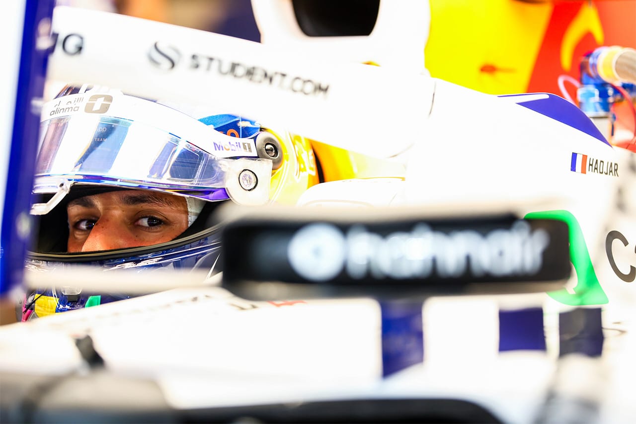 アイザック・ハジャー F1アブダビGP初日「まだ速さが足りない」