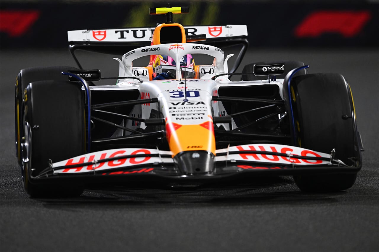 リアム・ローソン(ビザ・キャッシュアップ・RB・フォーミュラワン・チーム) アブダビグランプリ