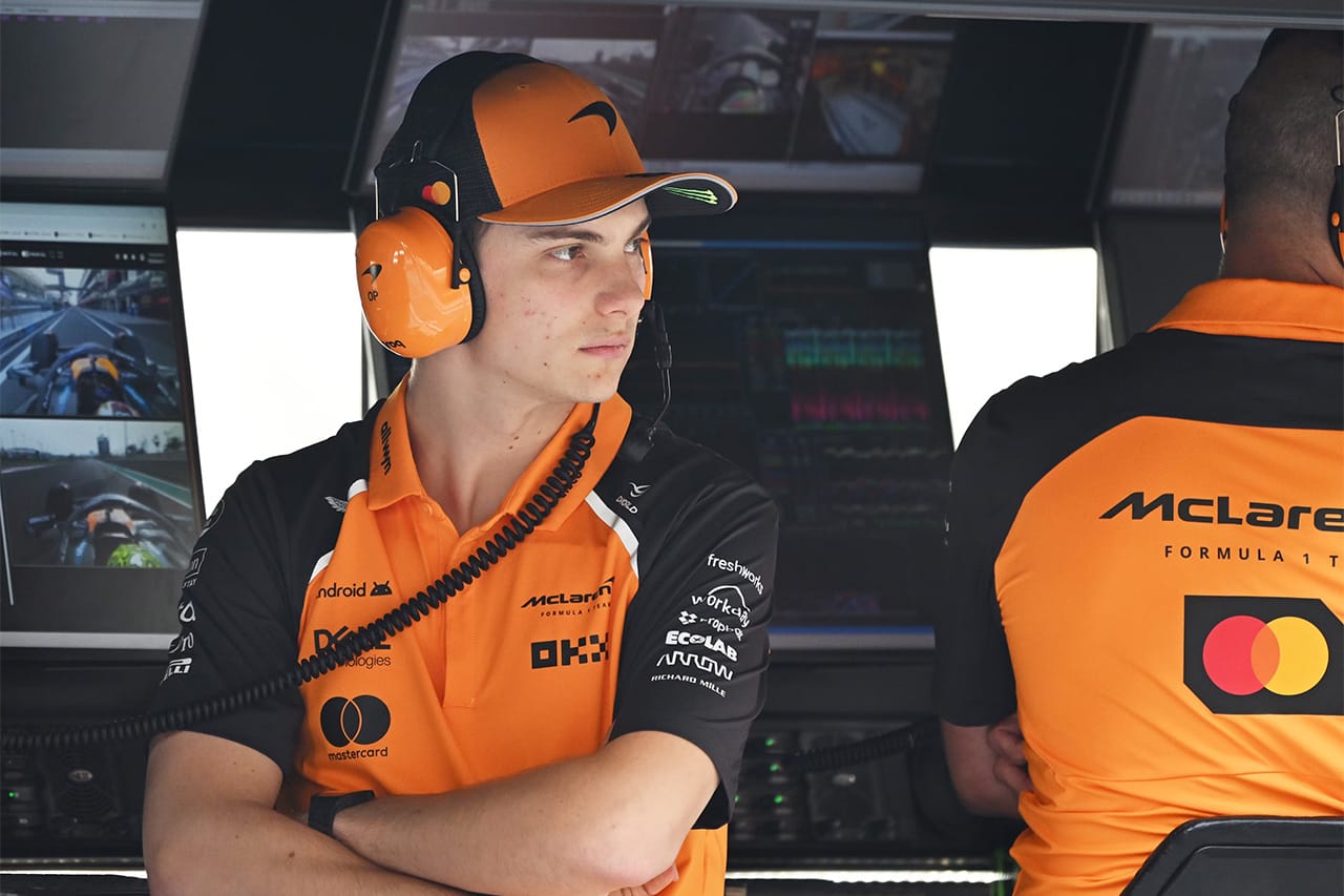 オスカー・ピアストリ F1アブダビGP初日「ポール争いができると思う」