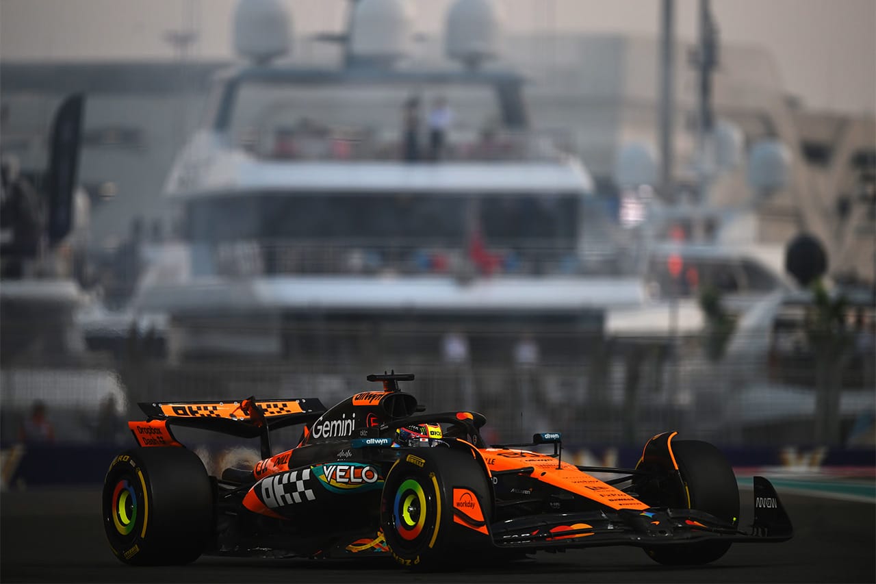 オスカー・ピアストリ（マクラーレン） アブダビグランプリ