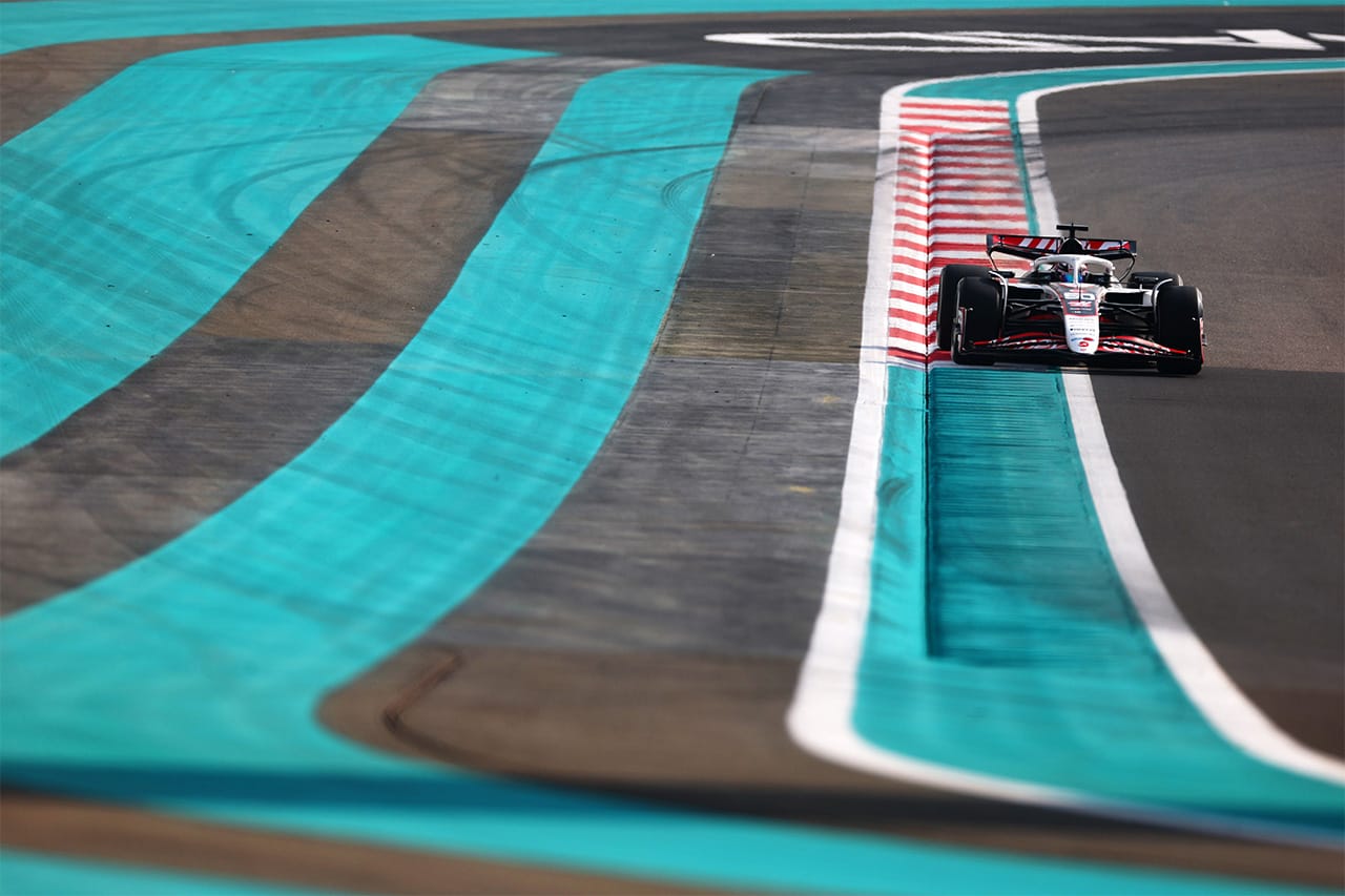 平川亮（ハースF1チーム） アブダビグランプリ