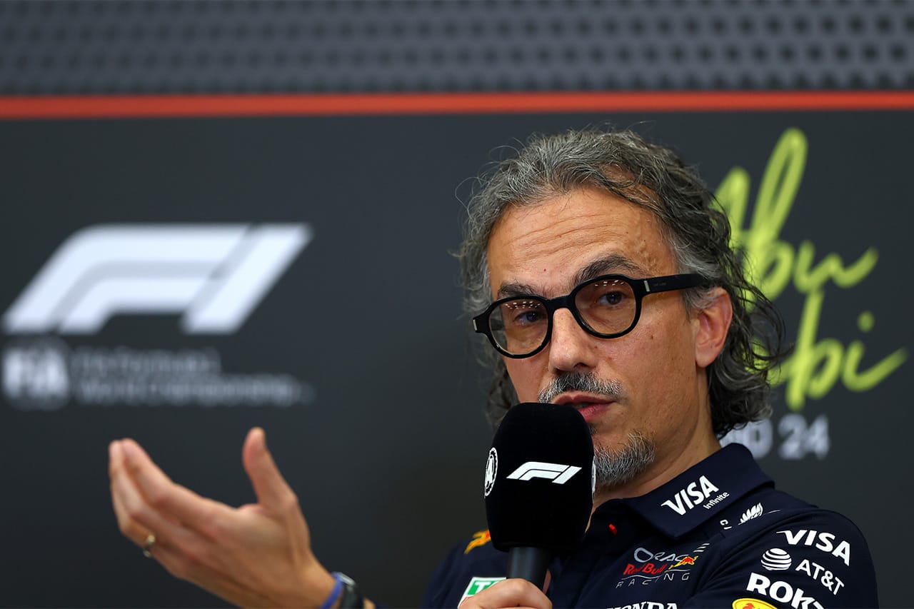 角田裕毅について語ったローラン・メキース(レッドブル・レーシング代表)