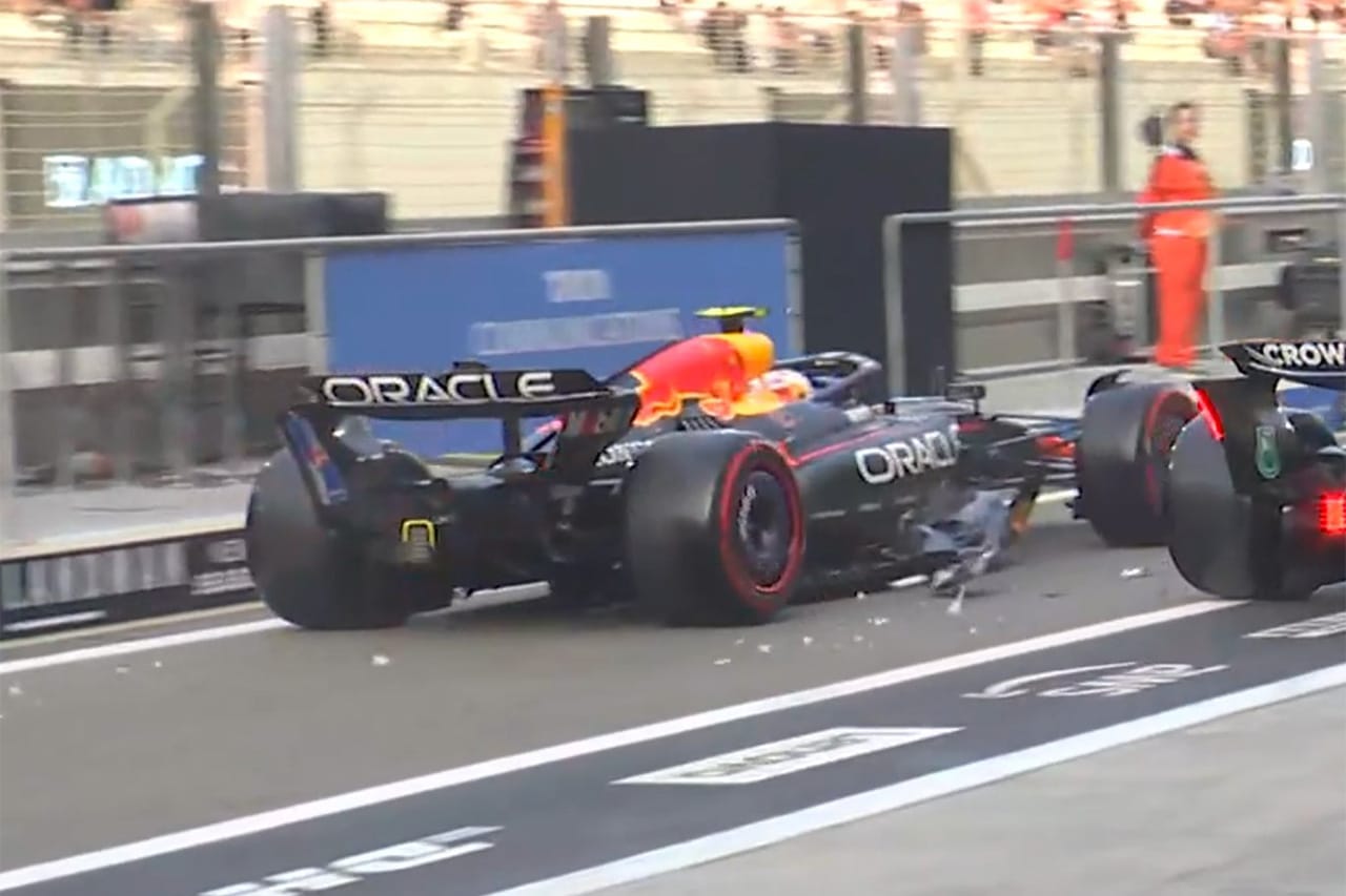 角田裕毅 ピットレーンでアントネッリに接触でマシン損傷 アタック断念の不運 / F1アブダビGP フリー走行3回目