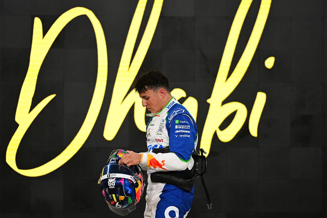 アイザック・ハジャー(ビザ・キャッシュアップ・RB・フォーミュラワン・チーム) アブダビグランプリ