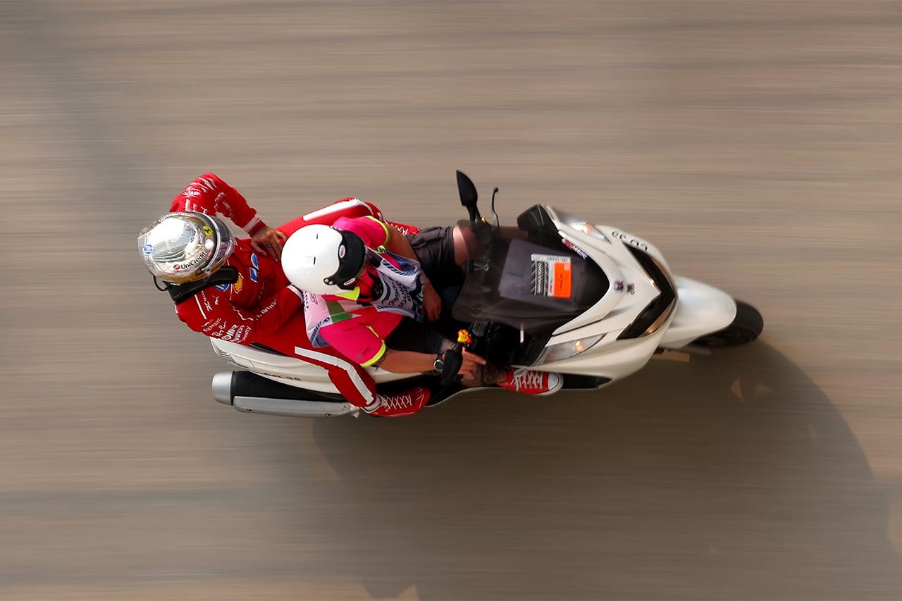 ルイス・ハミルトン(スクーデリア・フェラーリ) アブダビグランプリ