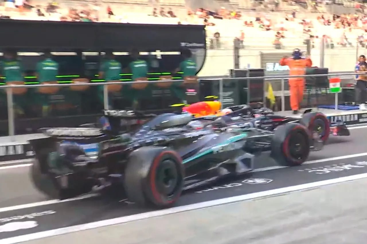 メルセデスF1代表 角田裕毅にピットレーン接触で謝罪「我々のミスだ」