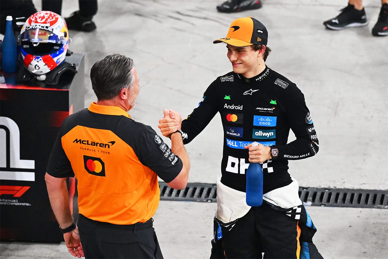 オスカー・ピアストリ(マクラーレン) アブダビグランプリ