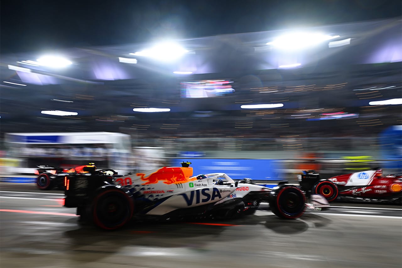 レーシングブルズF1 フェルスタッペン援護を否定「我々の戦いがある」